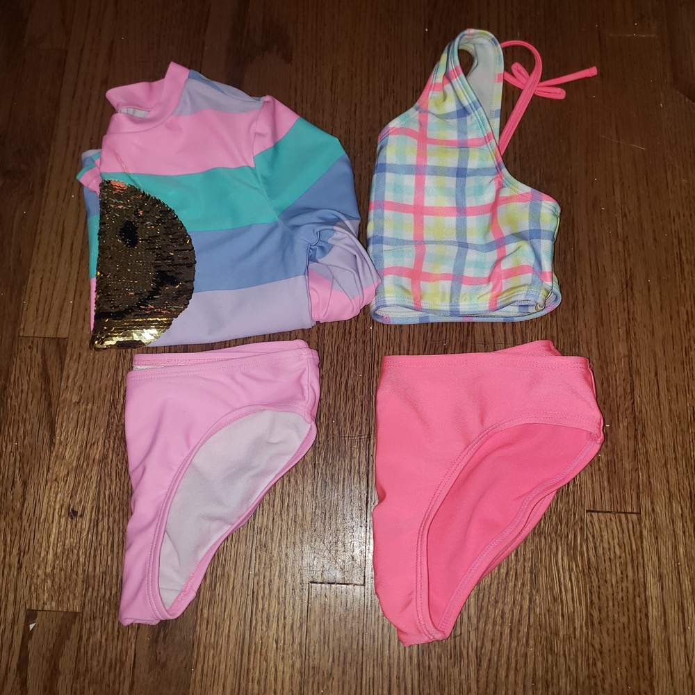 Colorful Kids Swimwear Set